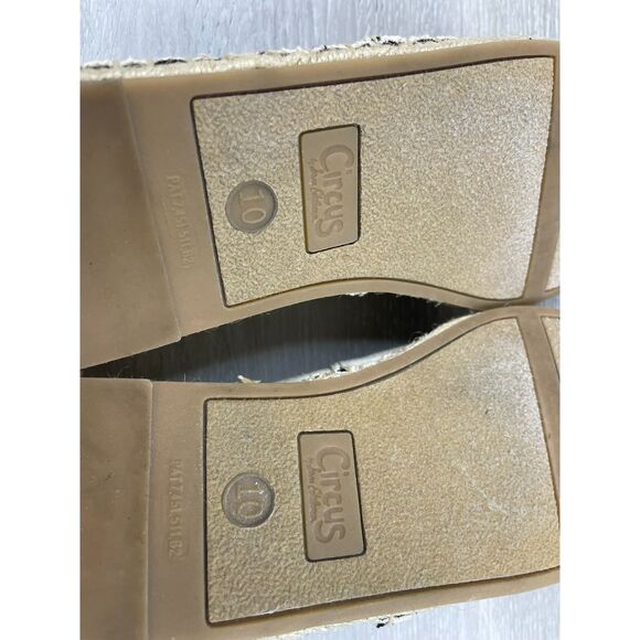 Circus By Sam Edelman Loretta Women's Espadrille Flat 10 Beige Comfort Shoes - Picture 7 of 10